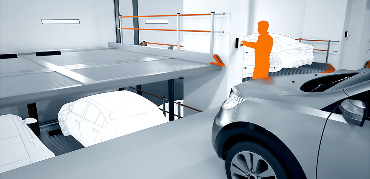 KLAUS Multiparking Grafik Parksystem MultiBase