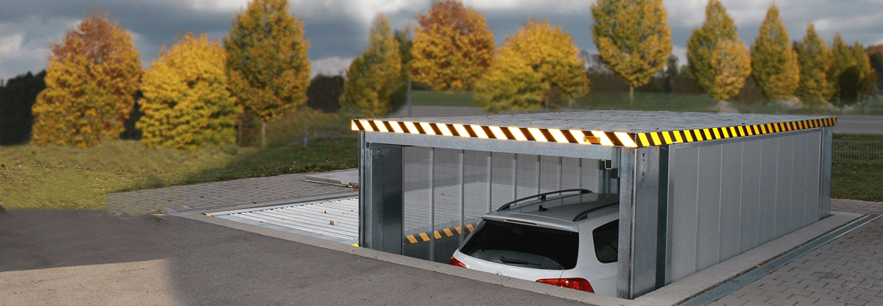 multibase-u10 KLAUS Multiparking MultiBase U10 versenkbare Garage Auto Header