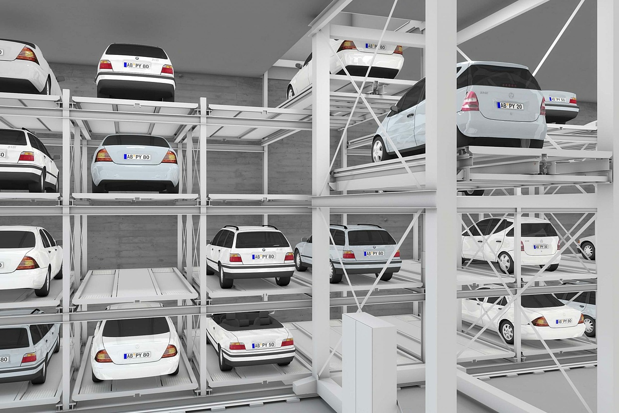grafik-mastervarior3l-darstellung Vollautomatisches Parksystem MasterVario R3L