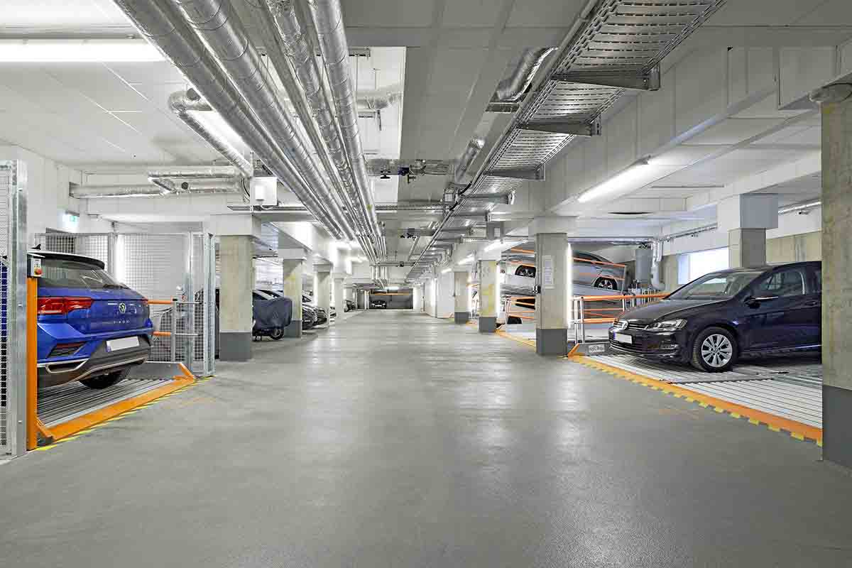 MultiBase 2078i Tiefgarage mit Pkw